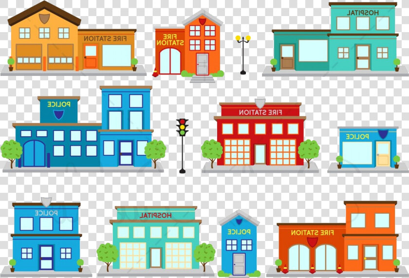 Fire Station Police Clipart Vector Transparent Png   Fire Station Clipart  Png DownloadTransparent PNG