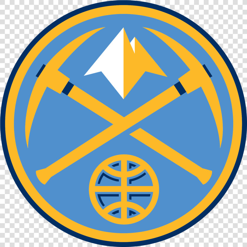 City San Thunder Oklahoma Denver Antonio Nuggets Clipart   Denver Nuggets Secondary Logo  HD Png DownloadTransparent PNG