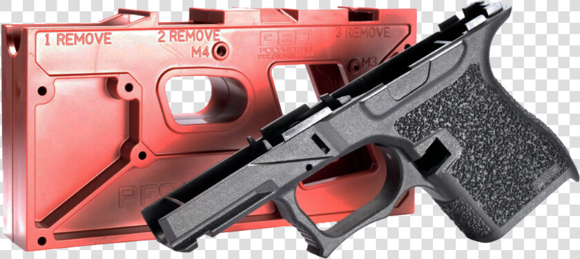 Polymer80 Single Stack 80  Frame For Glock 43 9mm Builds   Polymer 80 Glock 43  HD Png DownloadTransparent PNG