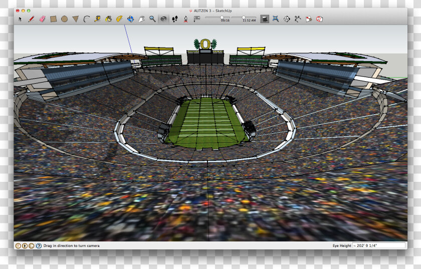 Autzen Stadium Before Expansion  HD Png DownloadTransparent PNG