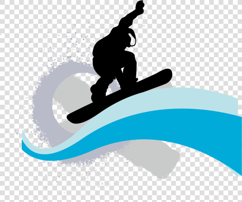 Snowboarding Extreme Sport Skiing   Download Free Vector Snowboard  HD Png DownloadTransparent PNG