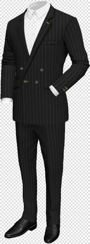 Black Suit Red Pocket Square  HD Png DownloadTransparent PNG