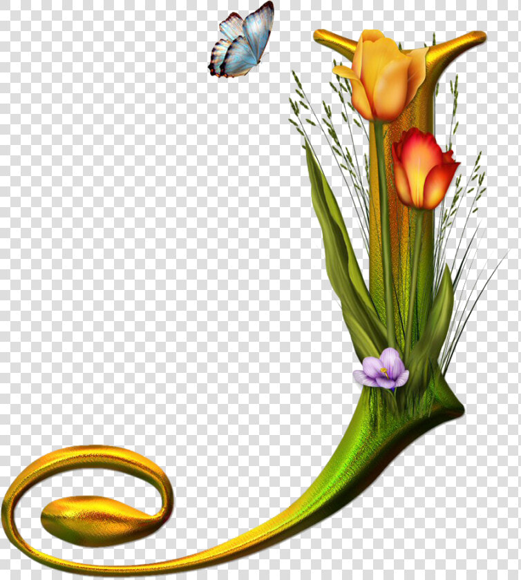 Blindada Por Deus Alfabeto Borboleta E Flores  HD Png DownloadTransparent PNG