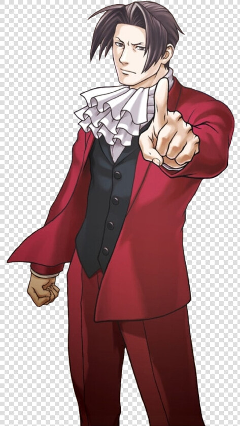 Ace Attorney Miles Edgeworth Transparents Post   Png   Edgeworth Ace Attorney Transparent  Png DownloadTransparent PNG