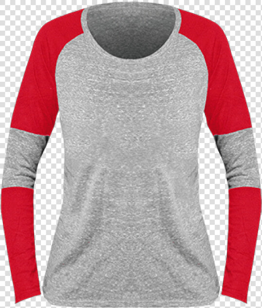 Fan Cloth Ladies   Long Sleeve Tee   Red  HD Png DownloadTransparent PNG