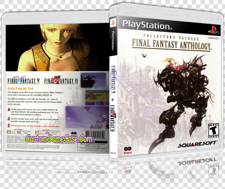 Ps1 Final Fantasy 5 Cover Png   Final Fantasy Anthology Final Fantasy Vi Usa V1 1  Transparent PngTransparent PNG