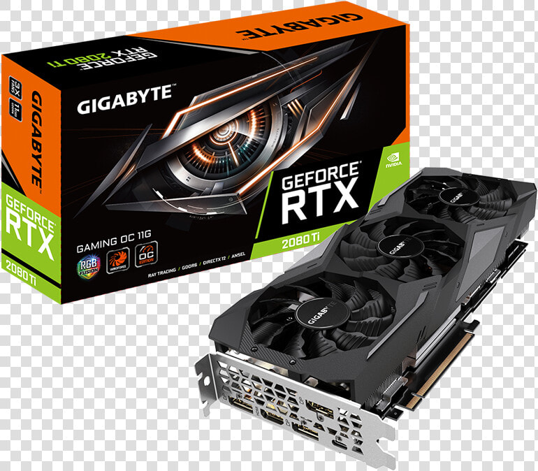 Gigabyte Rtx 2080 Ti  HD Png DownloadTransparent PNG