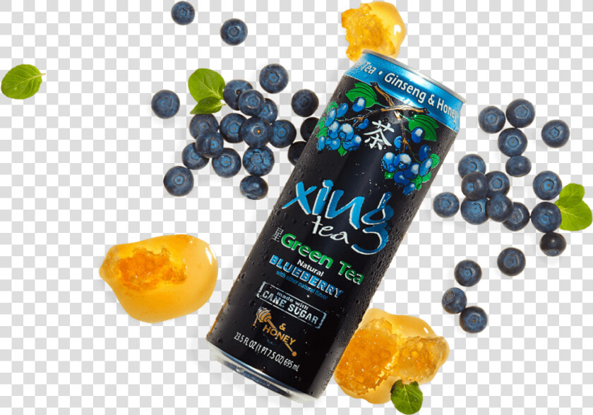 Can Of New Age Beverages Xing Green Tea Blueberry   New Age Beverages  HD Png DownloadTransparent PNG