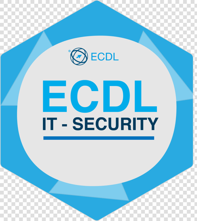 Icdl It Security Logo   Certificazione Ecdl  HD Png DownloadTransparent PNG