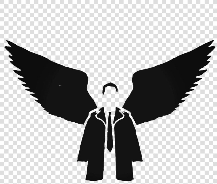  castiel  supernatural  wings  wing  angel  black  spn   Supernatural Castiel Angel Wings  HD Png DownloadTransparent PNG