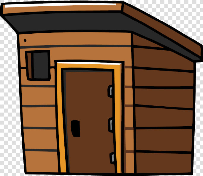 Wooden House Clipart Png   Png Download   Shed Clipart  Transparent PngTransparent PNG