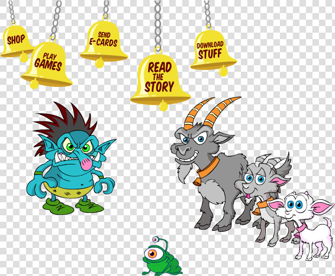 Three Billy Goats Gruff Online Game  HD Png DownloadTransparent PNG