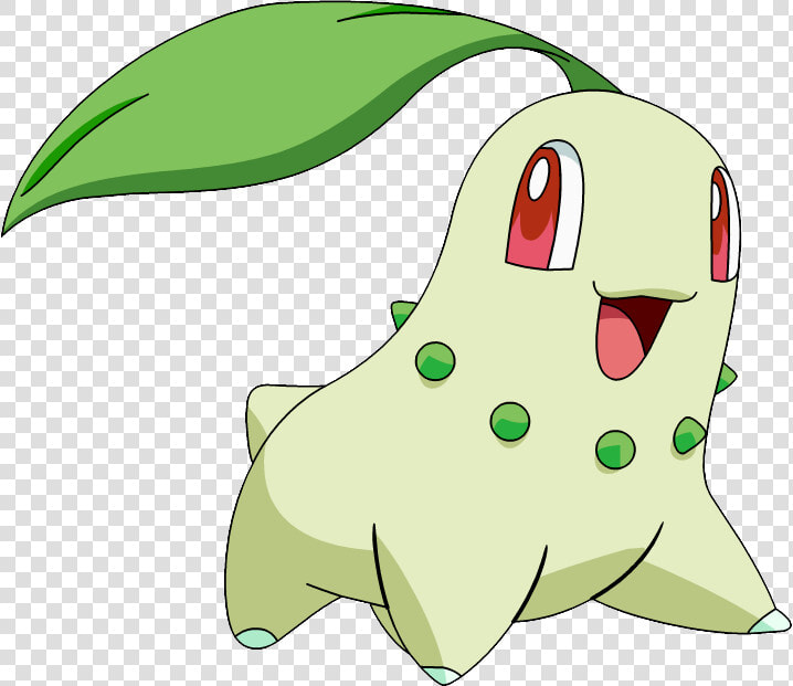 Pokemon Png Image   Chikorita Png  Transparent PngTransparent PNG