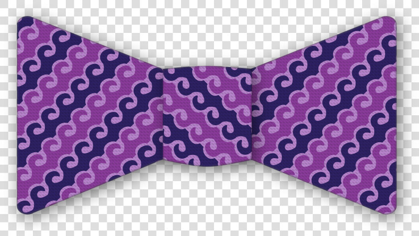 Wave Purple Bow Tie   Duvet Cover  HD Png DownloadTransparent PNG