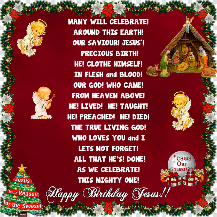 Let  39 s Celebrate The Birth Of Jesus  HD Png DownloadTransparent PNG