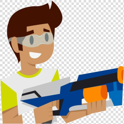 Nerf Gun Library Free Best On Clipartmag Clip Art Transparent   Clipart Nerf Gun Png  Png DownloadTransparent PNG