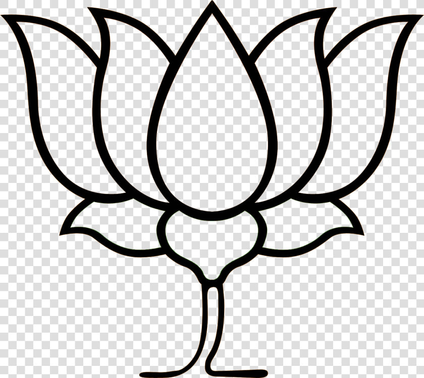 Lotus Clipart Bjp   Bharatiya Janata Party  HD Png DownloadTransparent PNG