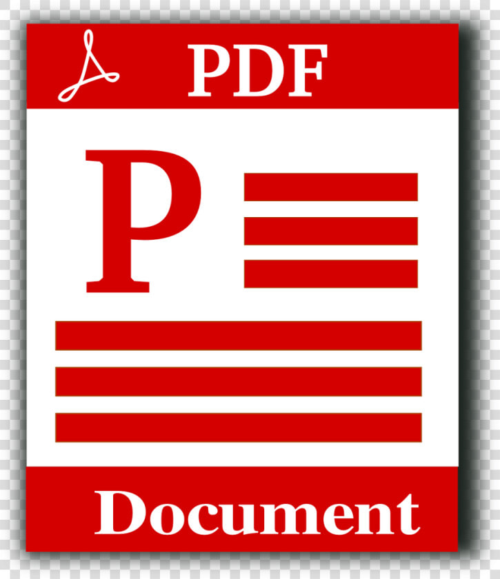 Free Vector Pdf File Icon   Pdf Document Icon Png  Transparent PngTransparent PNG