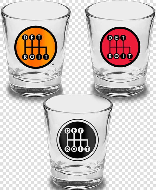 Shifter Shot Glasses   Made In Detroit  HD Png DownloadTransparent PNG