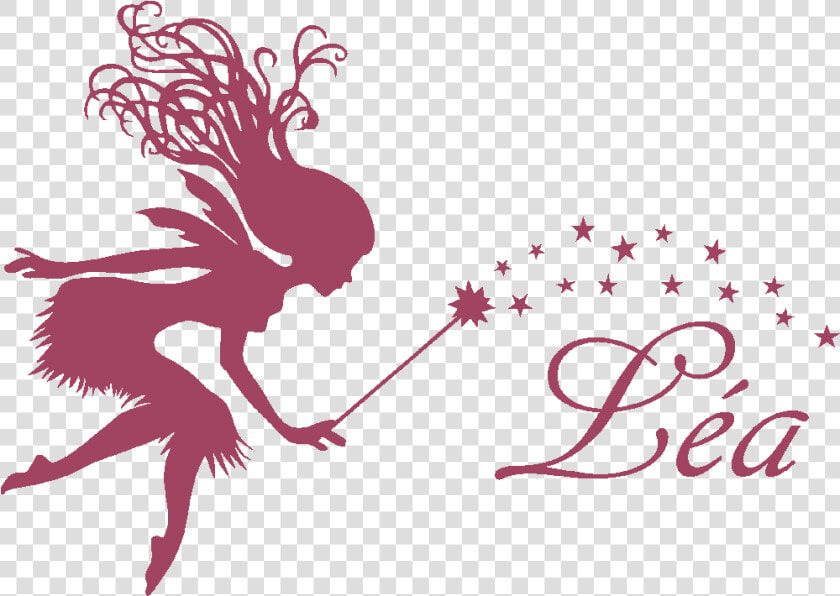 Fairy Tale Vector Graphics Illustration Silhouette   Fairy With Dandelion Clock  HD Png DownloadTransparent PNG