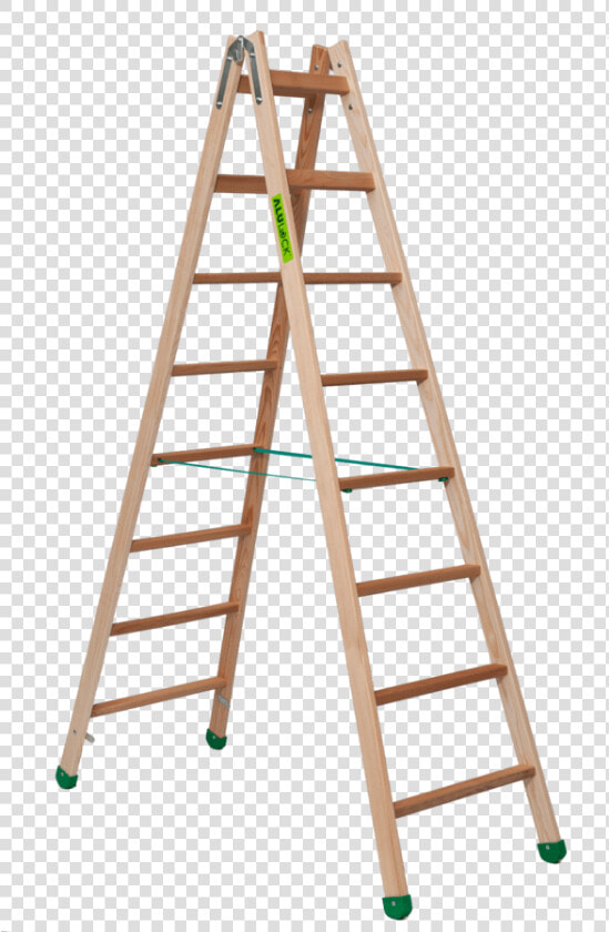 Wooden Trestle Ladder 2 X 8 Steps Super Proff   Double Sided Wooden Step Ladder  HD Png DownloadTransparent PNG