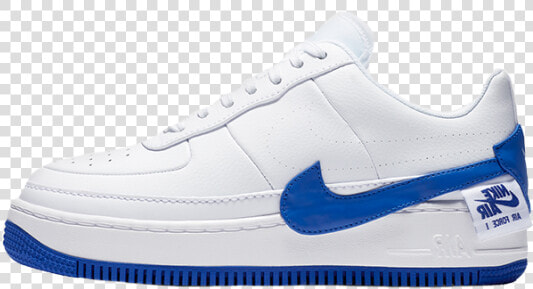 Nike Air Force 1 Jester Xx White Blue Womens Shoes   Nike Air Force 1 Rouge  HD Png DownloadTransparent PNG