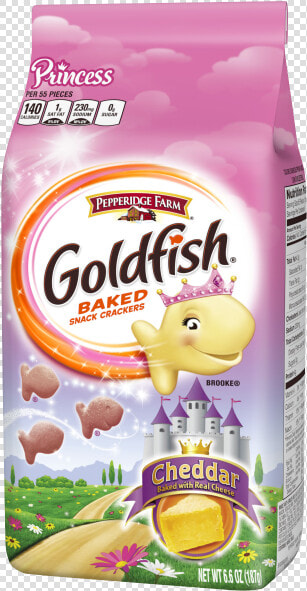 Pepperidge Farm Goldfish Princess Cheddar Crackers  HD Png DownloadTransparent PNG