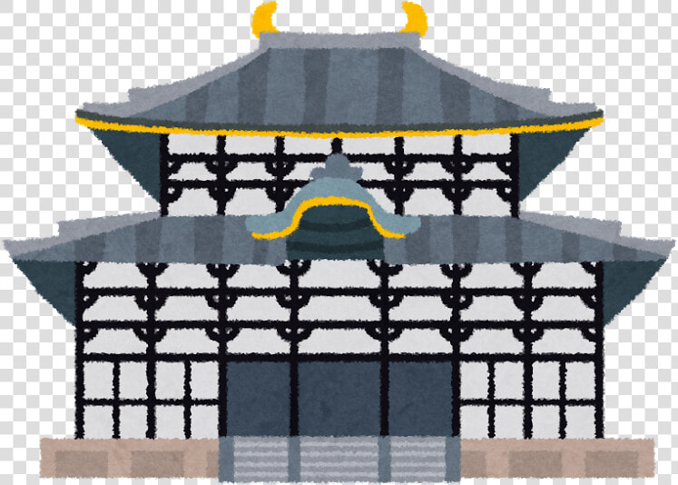 Temples  amp  Shrines   興福 寺 イラスト 簡単  HD Png DownloadTransparent PNG