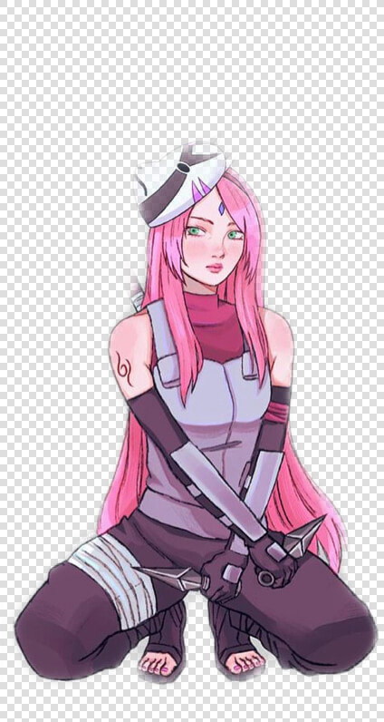 Sakura Naruto Anbu Freetoedit   Sakura Haruno Anbu Art  HD Png DownloadTransparent PNG