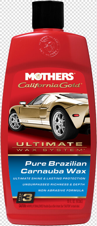 California Gold Pure Brazilian Carauba Wax liquid   Mothers Pure Brazilian Carnauba Wax  HD Png DownloadTransparent PNG