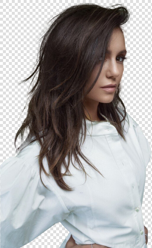  dobrev  ninadobrev  нина Добрев   Coupe De Cheveux De Nina Dobrev  HD Png DownloadTransparent PNG