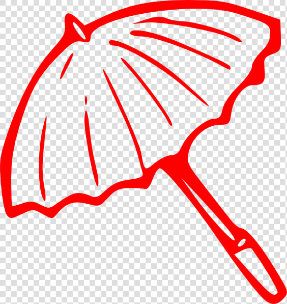 Red Umbrella Png  original Png Clip Art File Red Umbrella   Clip Art Umbrella Black And White  Transparent PngTransparent PNG