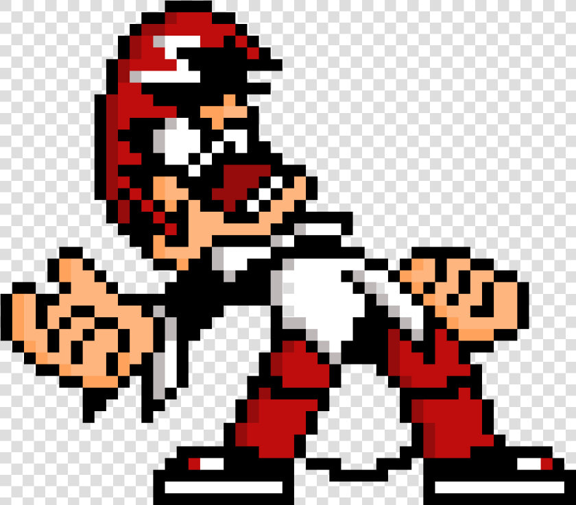 Iori Yagami Pixel Art  HD Png DownloadTransparent PNG