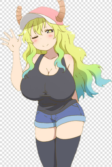 Lucoa Png   Avatan Plus   Социальный Фоторедактор   Kobayashi San Chi No Maid Dragon Lucoa Png  Transparent PngTransparent PNG