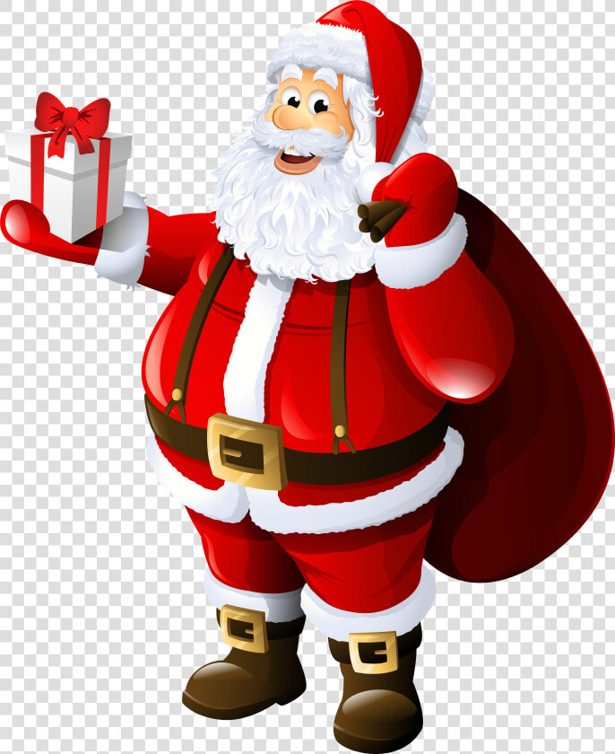 Vintage Santa Claus Png   Christmas Cards Santa Claus  Transparent PngTransparent PNG