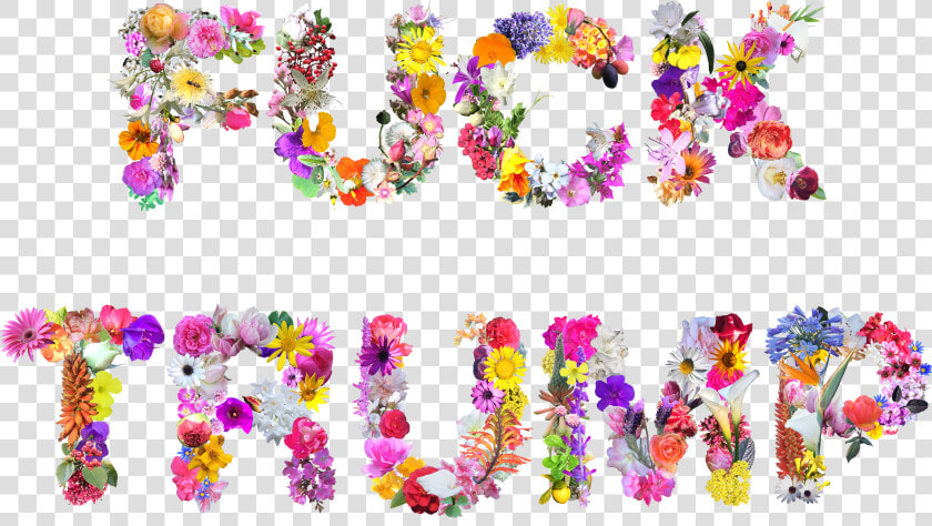 Transparent Mexican Flowers Clipart Png   Fuck Trump Graphic  Png DownloadTransparent PNG