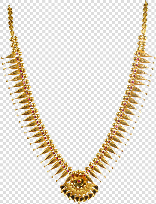 Traditional Kerala Jewellery   2 Pavan Gold Necklaces  HD Png DownloadTransparent PNG