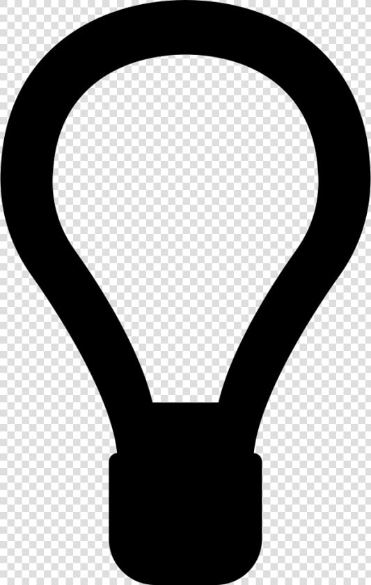 Lightbulb Creativity Interface Sign Outline  HD Png DownloadTransparent PNG