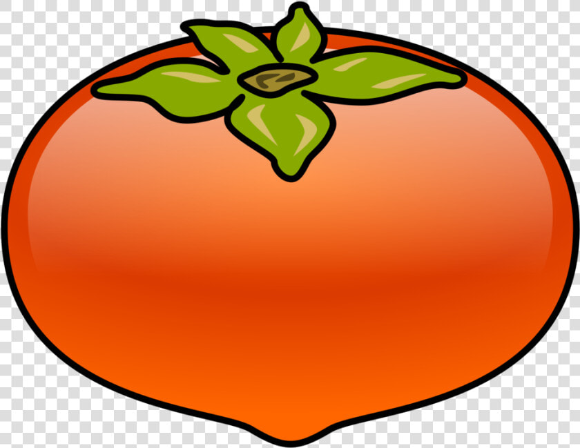 Plant flower leaf   Clipart Picture Of Persimmon  HD Png DownloadTransparent PNG