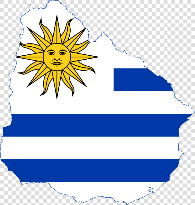 Uruguay Flag Png   Uruguay Flag And Map  Transparent PngTransparent PNG