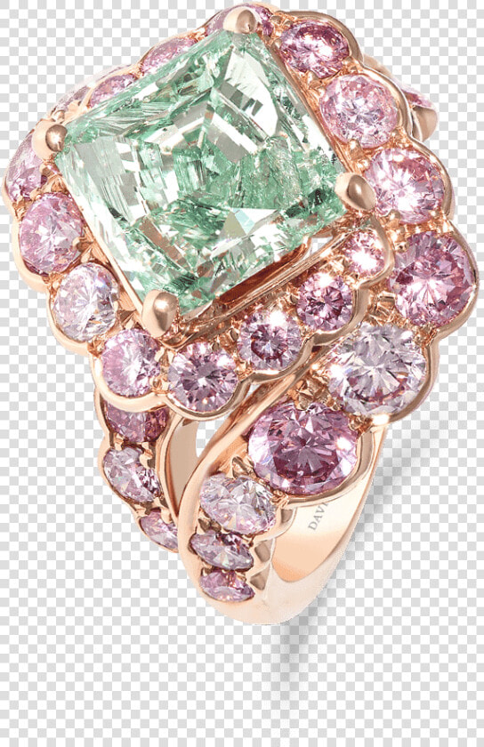 Ring 11012474 Green Diamond Ring Copy   Engagement Ring  HD Png DownloadTransparent PNG