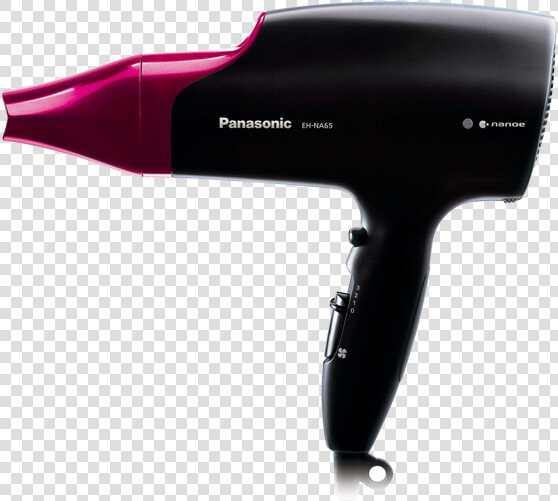 Blow Dryer   Panasonic Eh Na65 K865  HD Png DownloadTransparent PNG