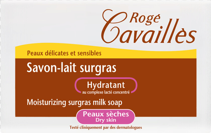 Moisturizing Surgras Milk Soap   Savon Roge Cavailles Peau Noire  HD Png DownloadTransparent PNG