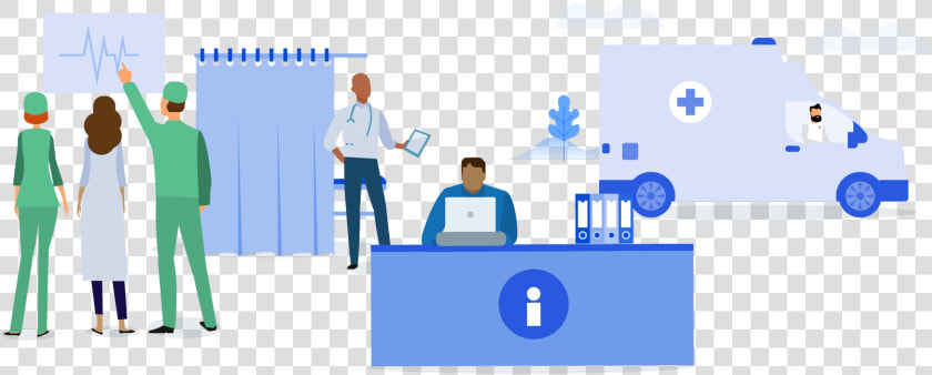 Healthcare Illustration     Collaboration Health Care Png  Transparent PngTransparent PNG