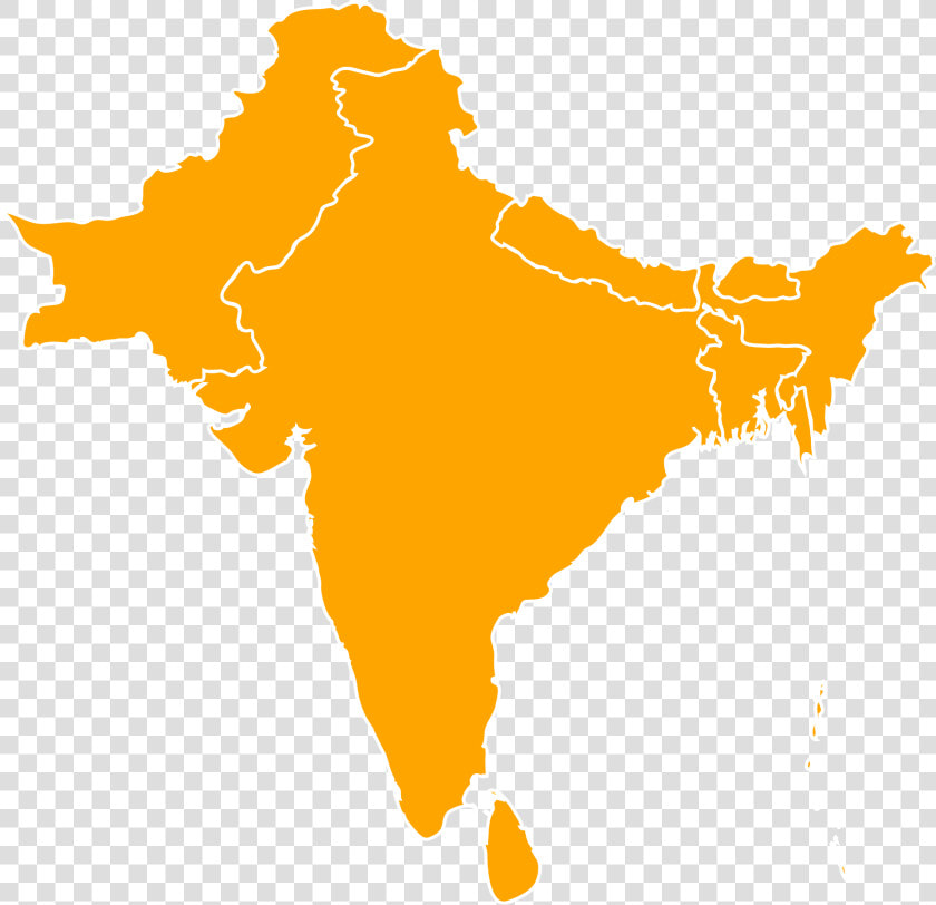 South Asia Map Vector   Png Download   South Asia Region Countries  Transparent PngTransparent PNG