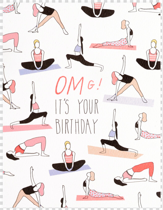 Hartland Brooklyn Om G Yoga Birthday Card Srcset   Birthday Card Yoga  HD Png DownloadTransparent PNG