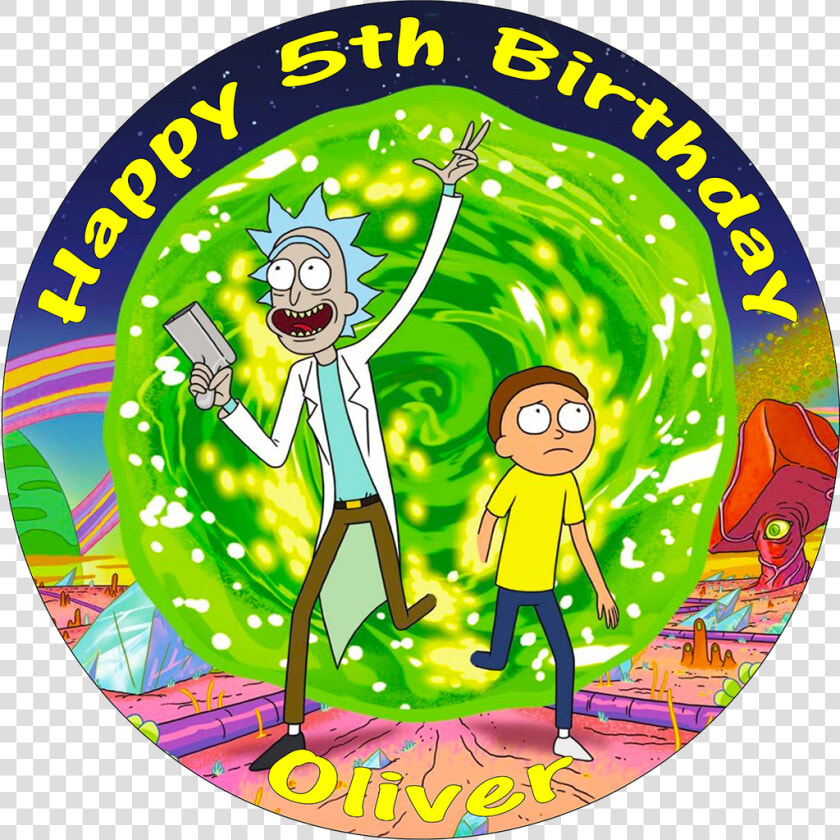 Transparent Rick And Morty Png   Cake Rick And Morty  Png DownloadTransparent PNG