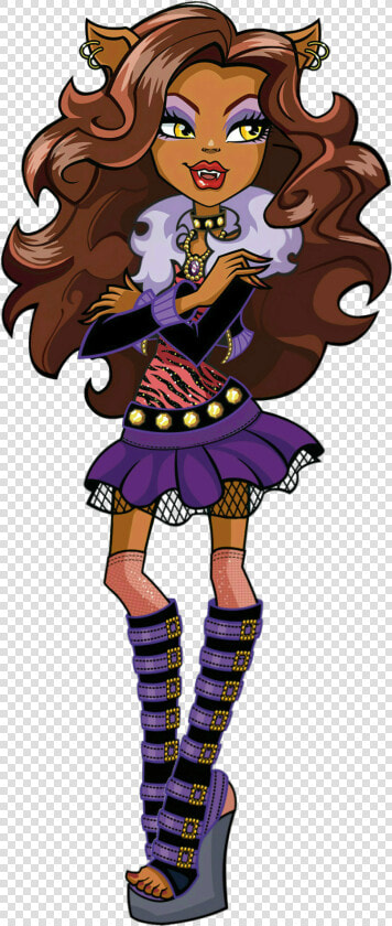 Clawdeen Monster High Art  HD Png DownloadTransparent PNG