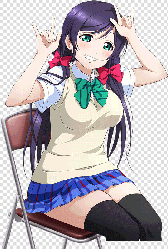 Transparent Nozomi Tojo Png   Nozomi Nico Nico Nii  Png DownloadTransparent PNG