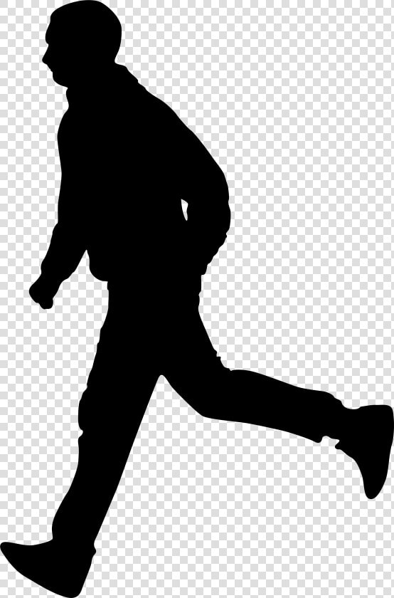 Runner Silhouette Clip Art Png   Running Man Silhouette Png  Transparent PngTransparent PNG